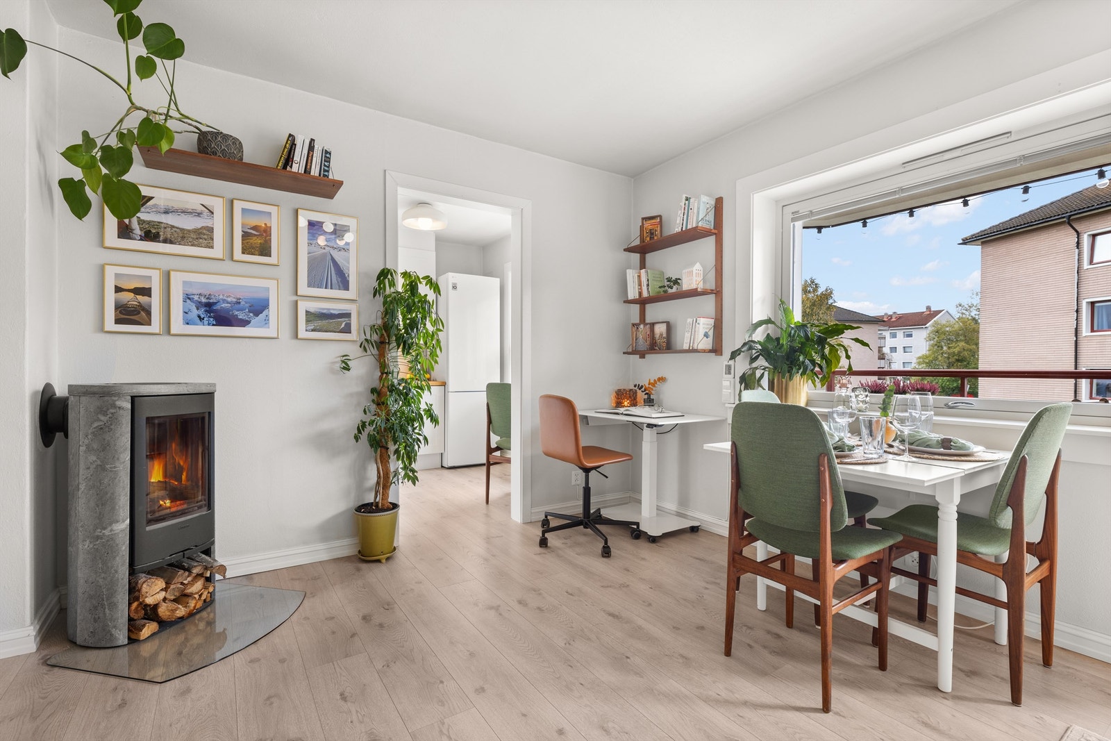 Gjennomtenkt planløsning som gjør det enkelt å møblere og utnytte plassen effektivt. Galleribilde