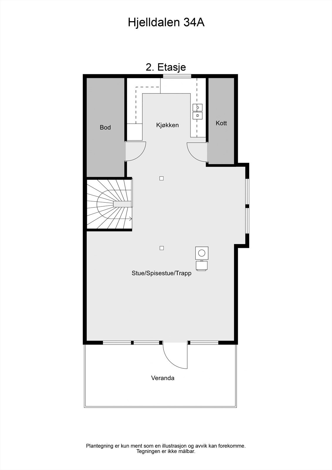 Hjelldalen 34A - 2D - 2 Galleribilde