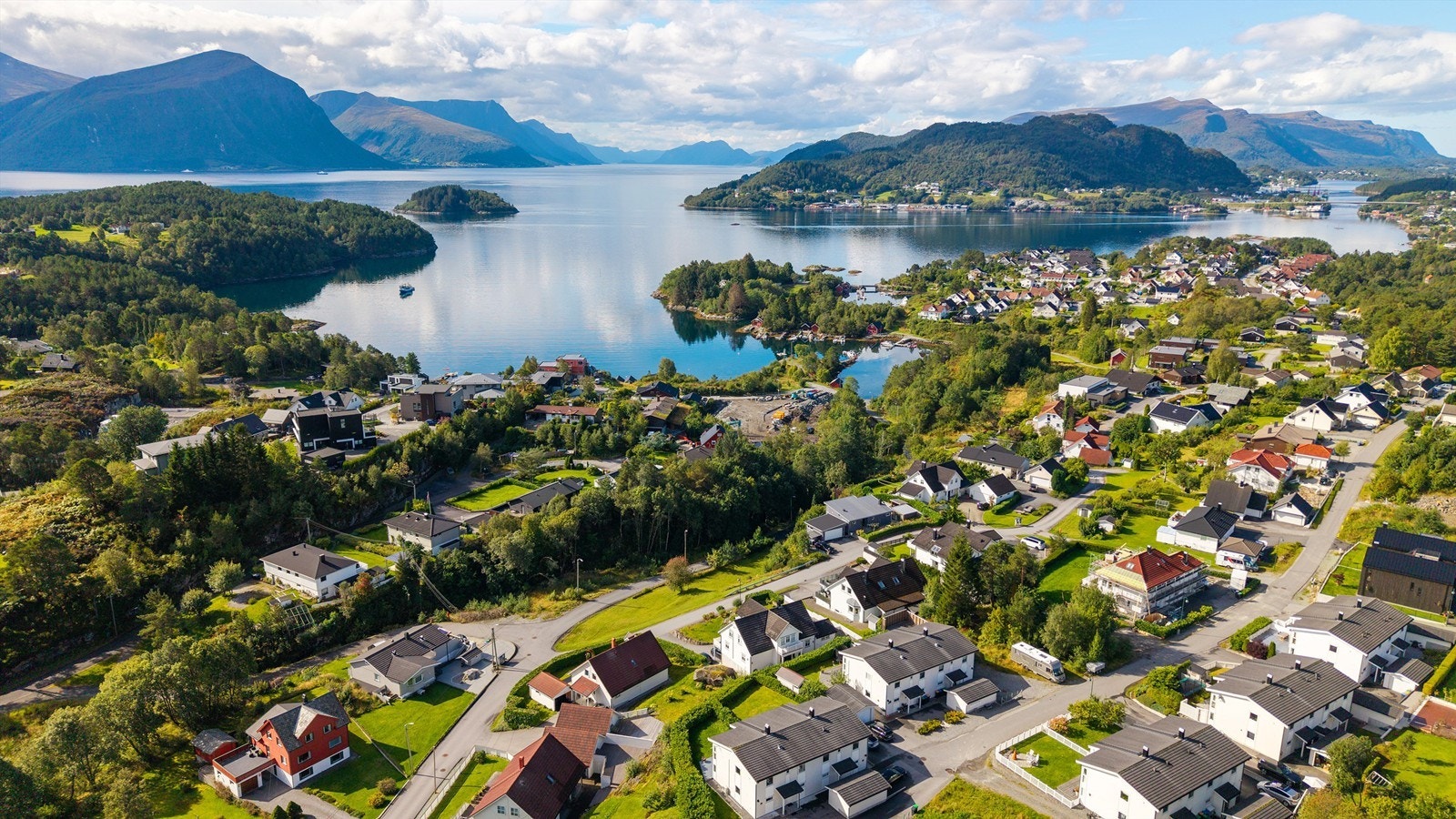 Idyllisk område med flotte bademuligheter Galleribilde