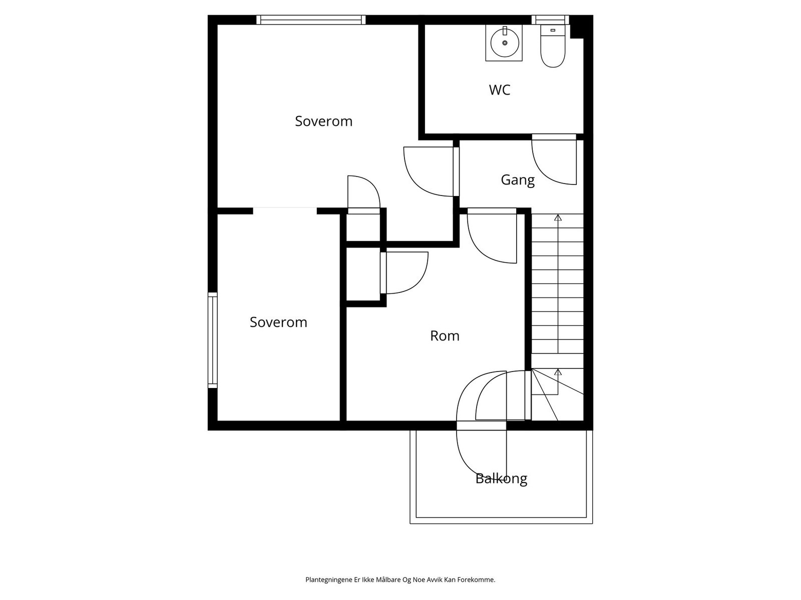 Plantegning 2. etasje Galleribilde