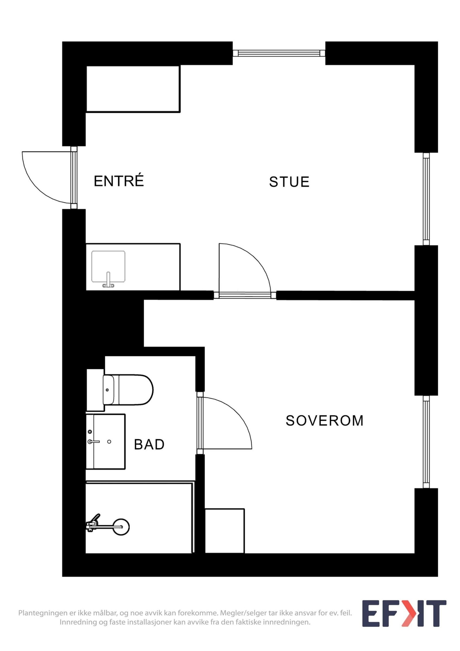 Plantegning Galleribilde