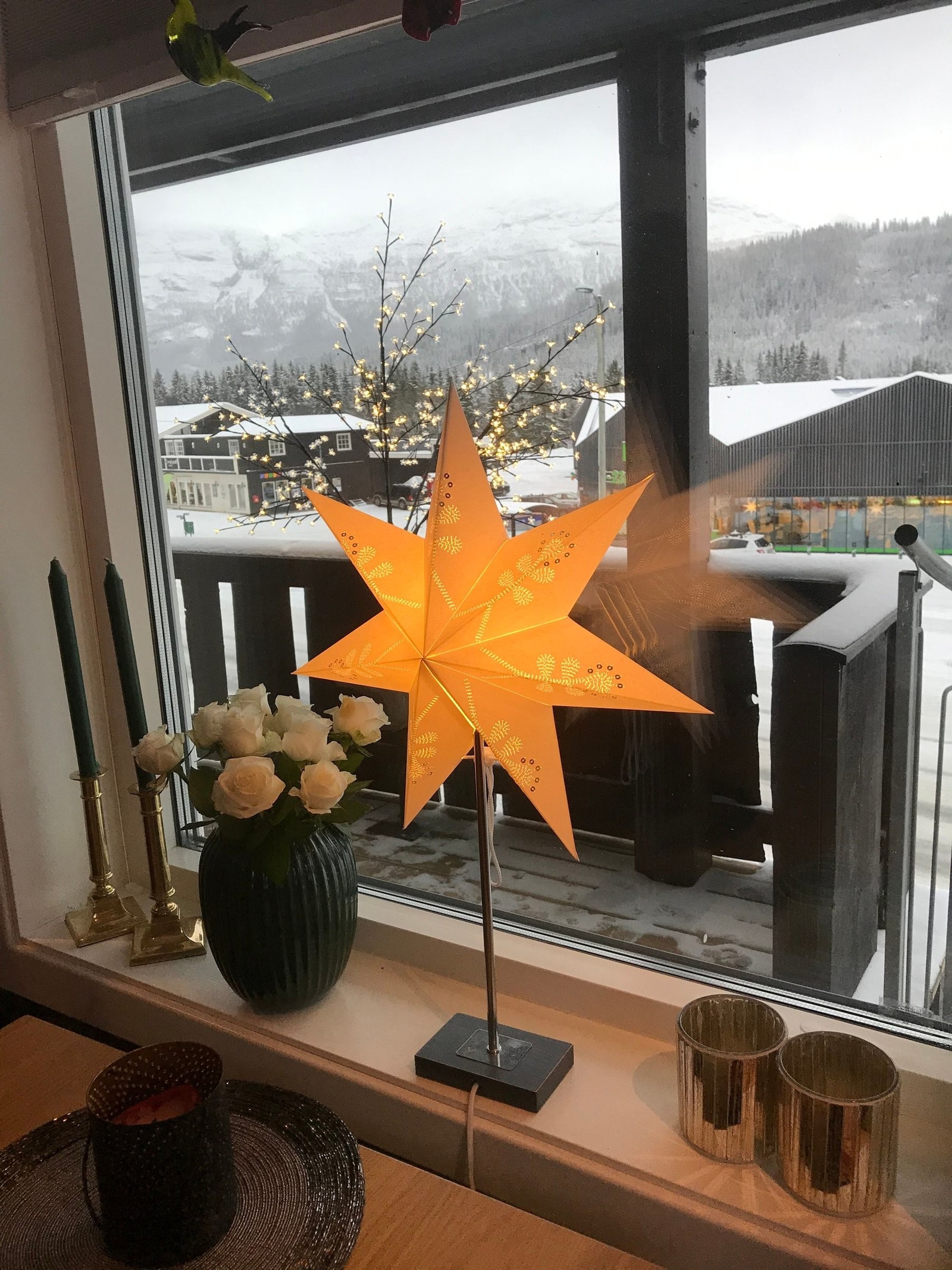 Utsikt fra spiseplass Galleribilde