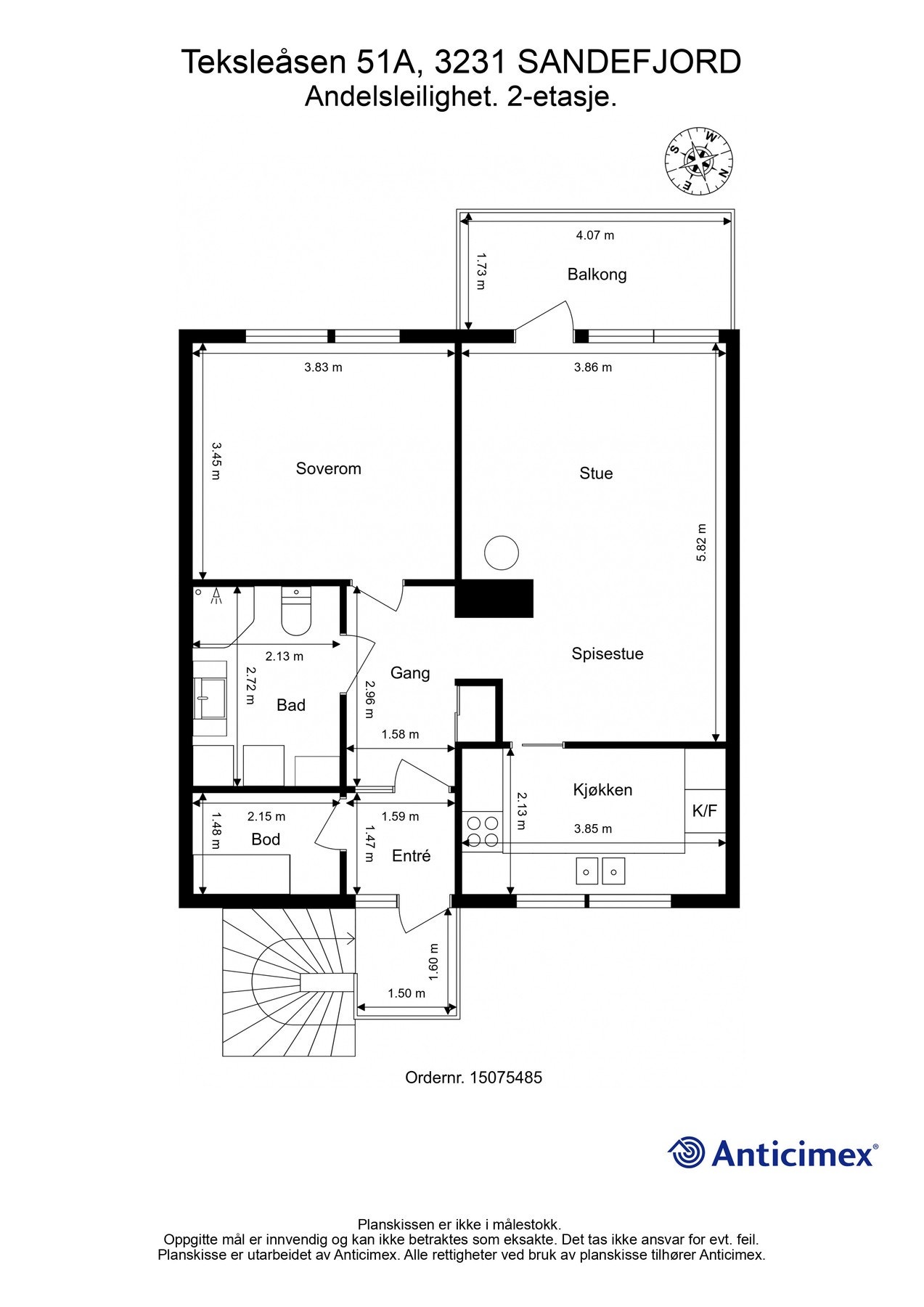 Gjør deg kjent med planløsningen Galleribilde