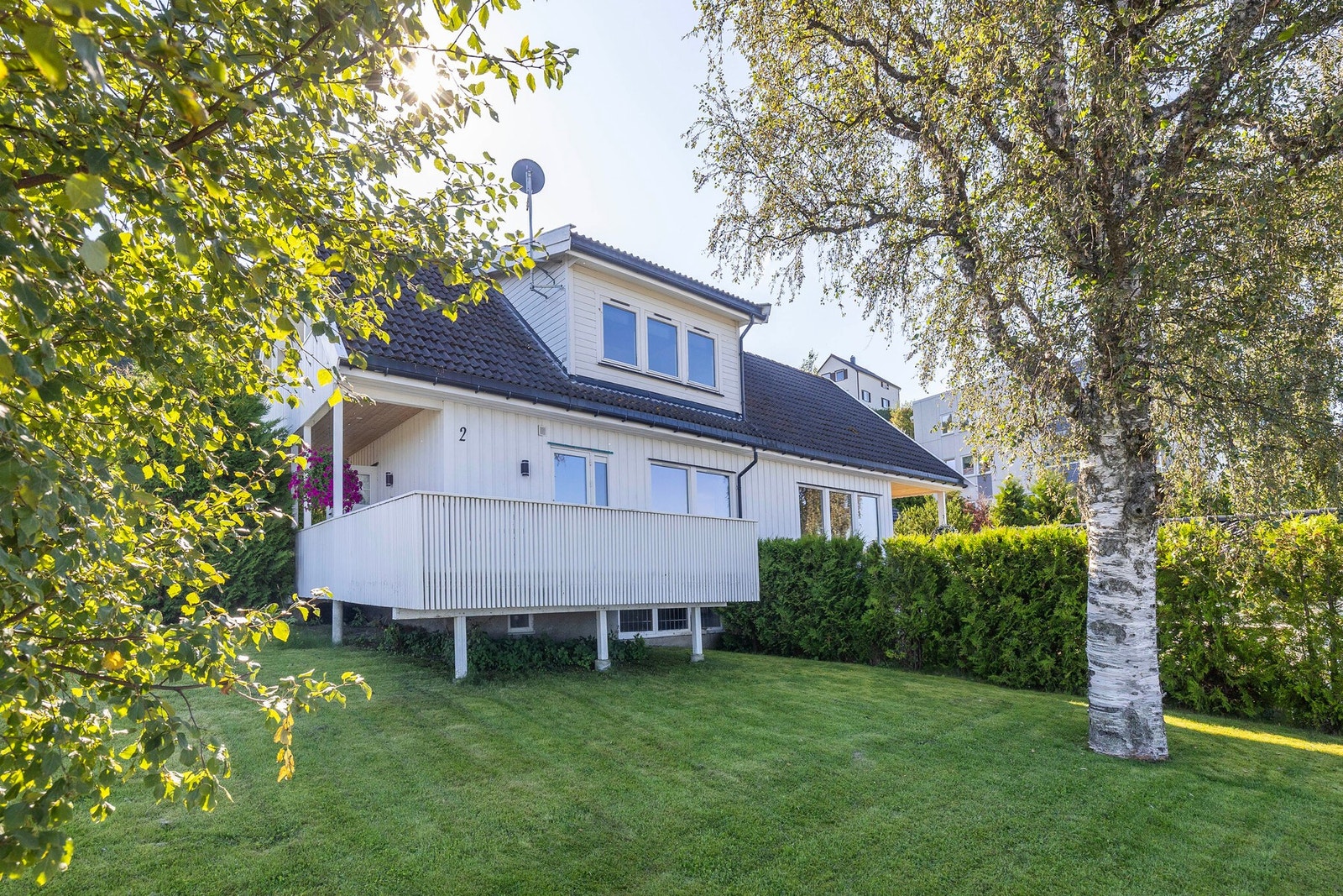 Boligen inneholder 2 terrasser. Galleribilde