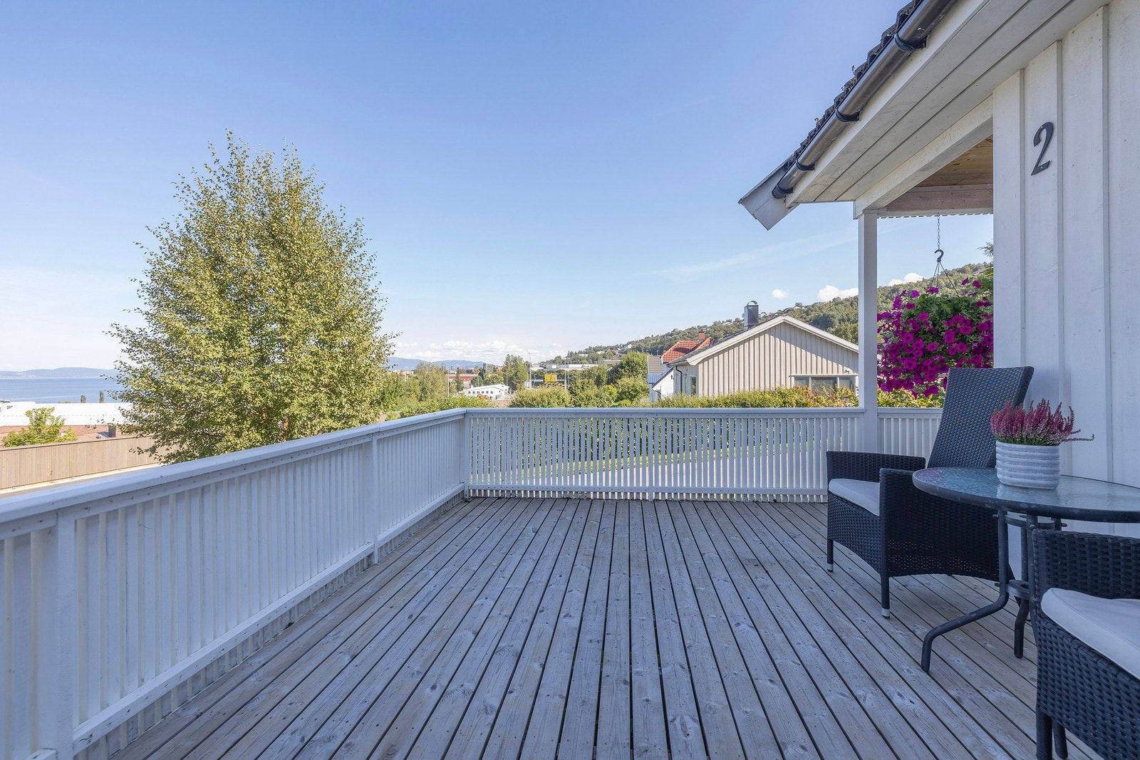 Fin utsikt. Galleribilde