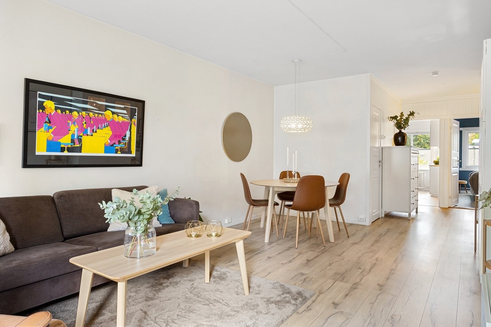 Oppvarming og varmtvann er inkludert i felleskostnadene. Galleribilde