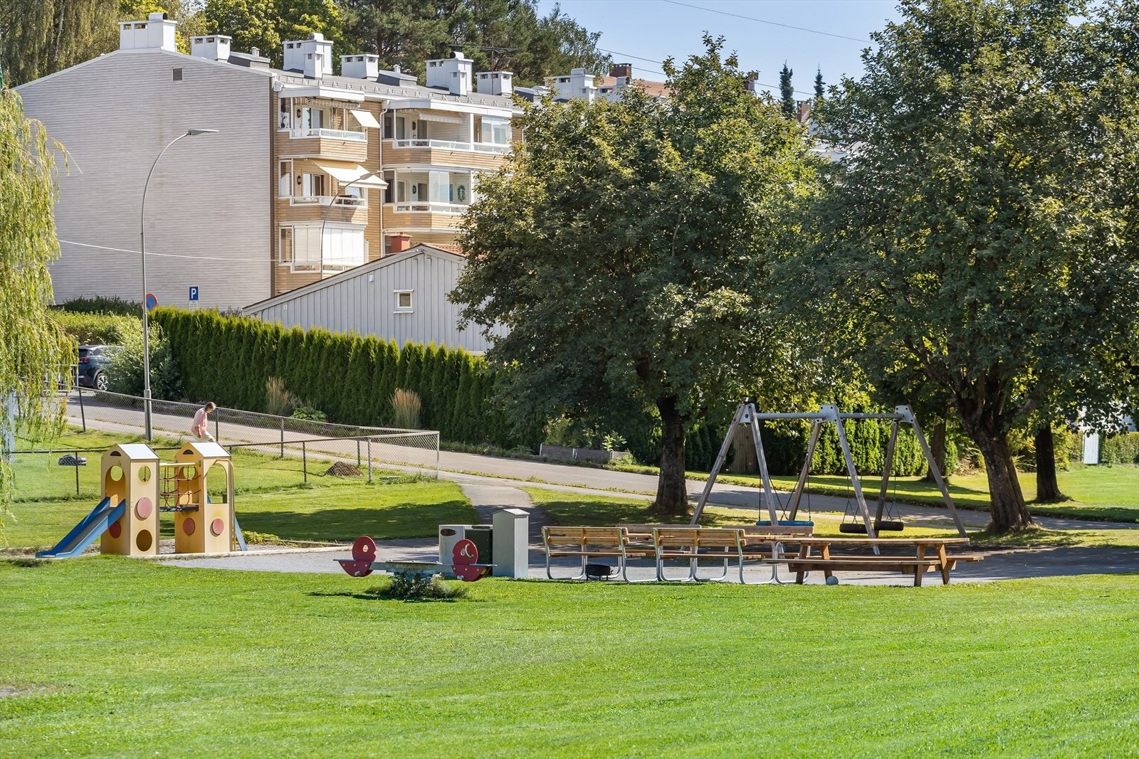 Lekeplass for de minste. Galleribilde