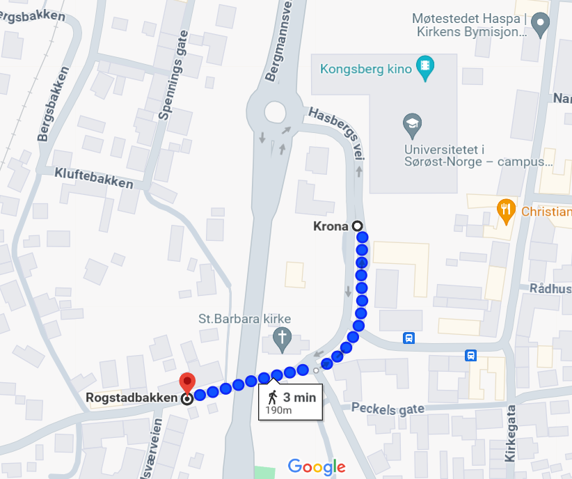 Med Uni/Krona som nærmeste nabo (kun 2 minutter å gå)! Galleribilde