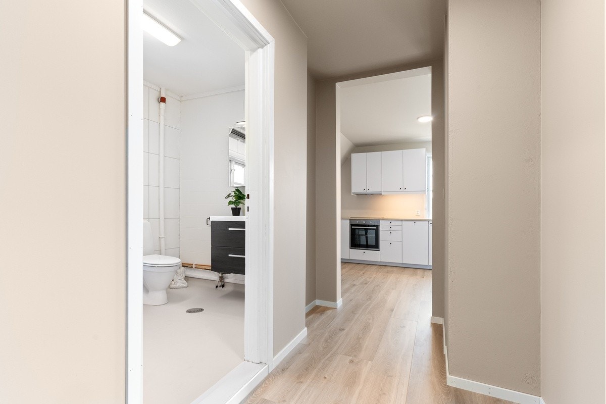 Vi tar turen opp til 2 etg. Galleribilde