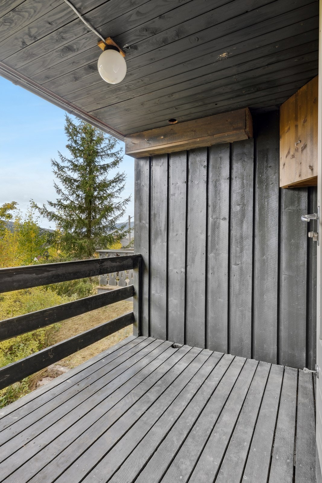 Overbygget balkong. Galleribilde