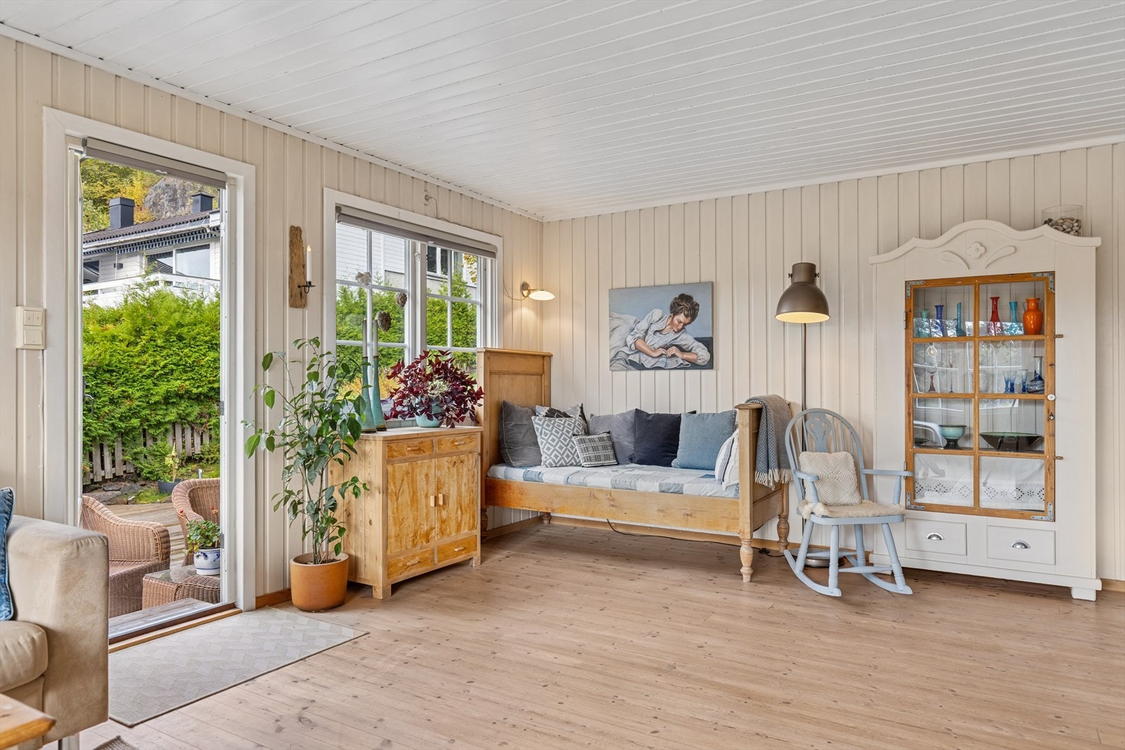 Utgang til terrassen Galleribilde