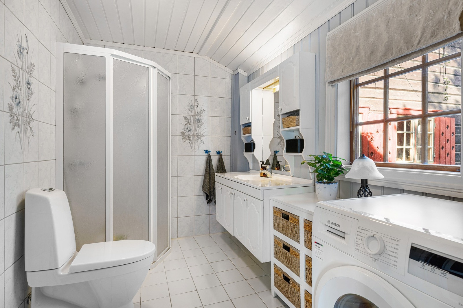 Praktisk baderom på 5 kvm. Galleribilde