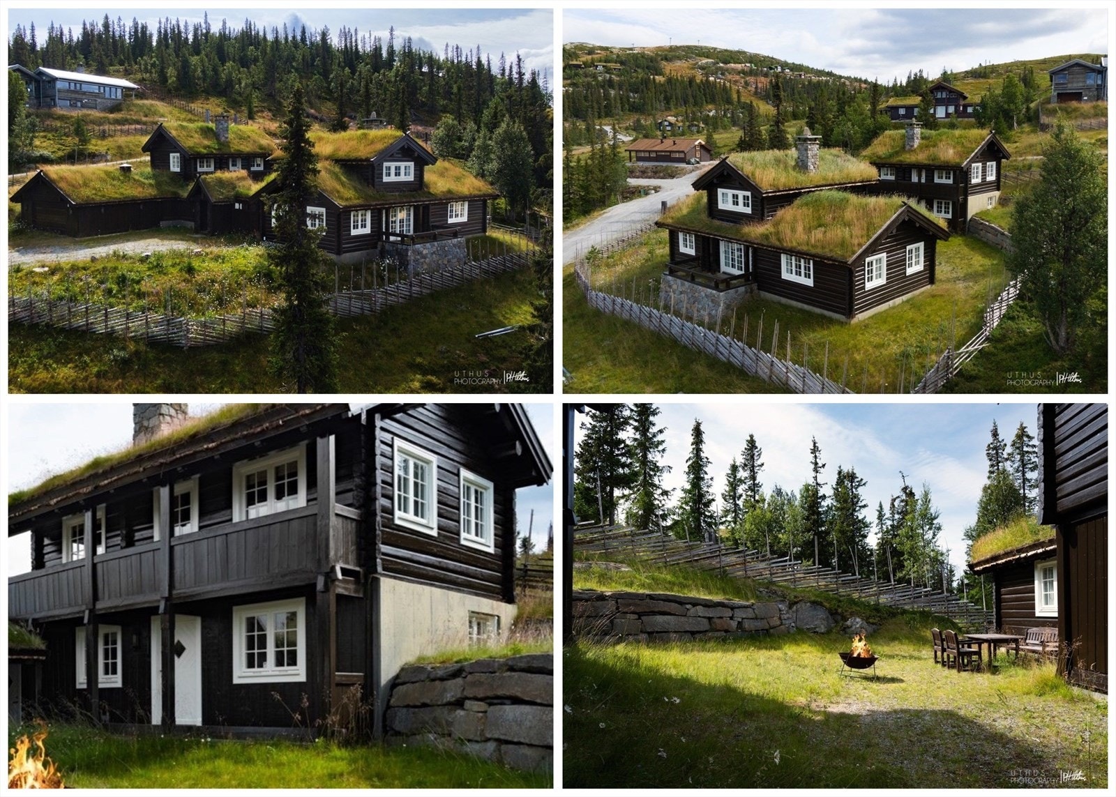 Hyttetunet ligger tilbaketrukket fra alpintraseen, men samtidig har du gleden av tilgang ski in / ski out. Galleribilde