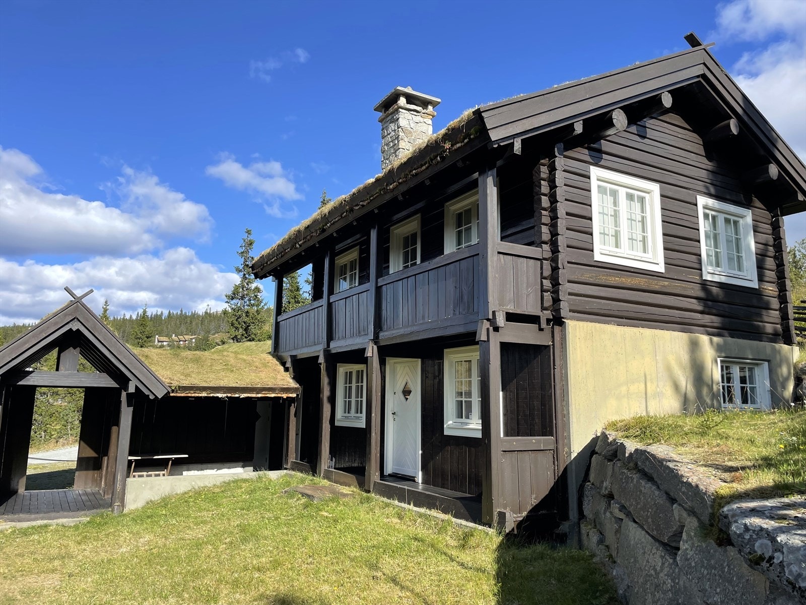 Annekset går over to etasjer og er på hele 79 kvm. Galleribilde