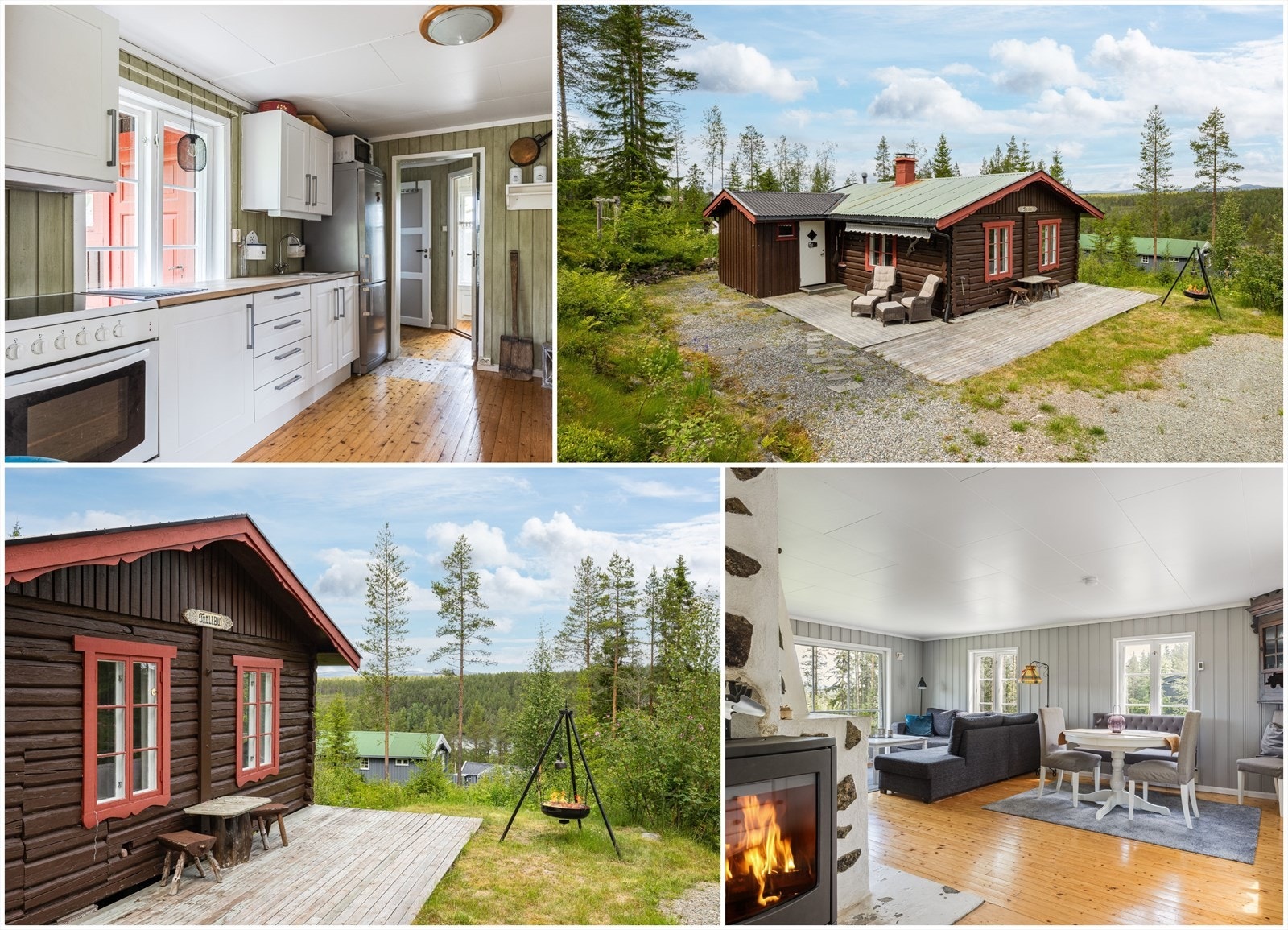 Velkommen til dette trivelige hytteområdet vest for Osensjøen, og denne koselige fritidseiendommen i Valmslia 21! Galleribilde