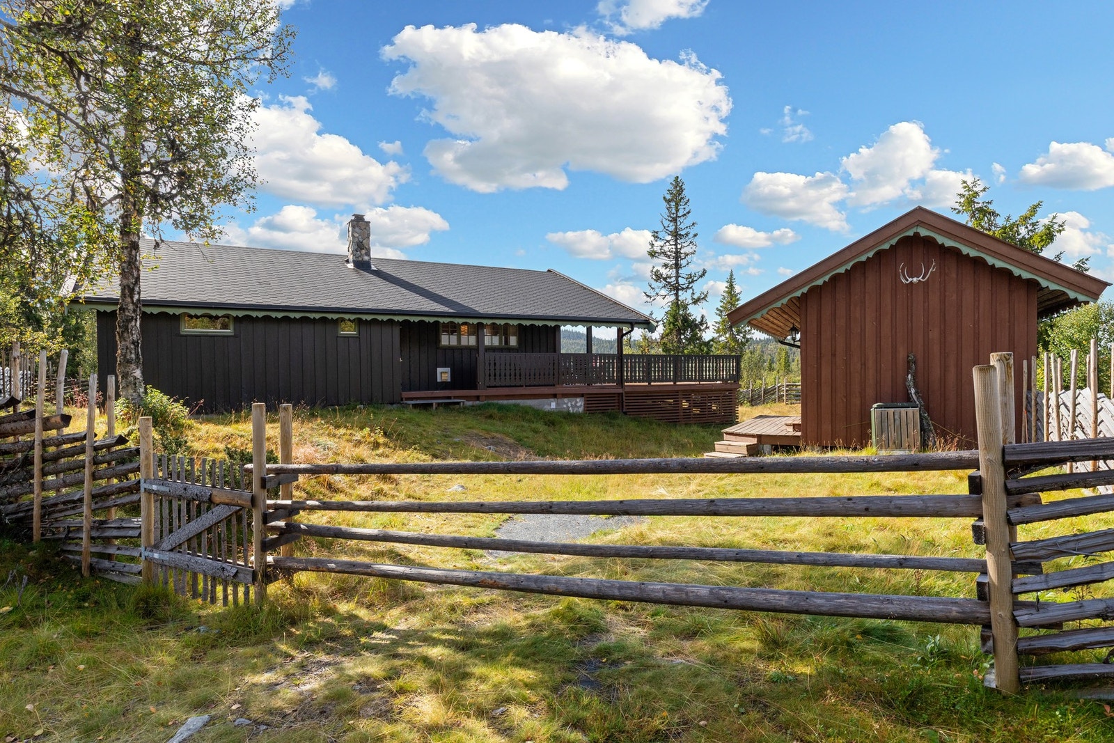 Parkering på egen tomt Galleribilde