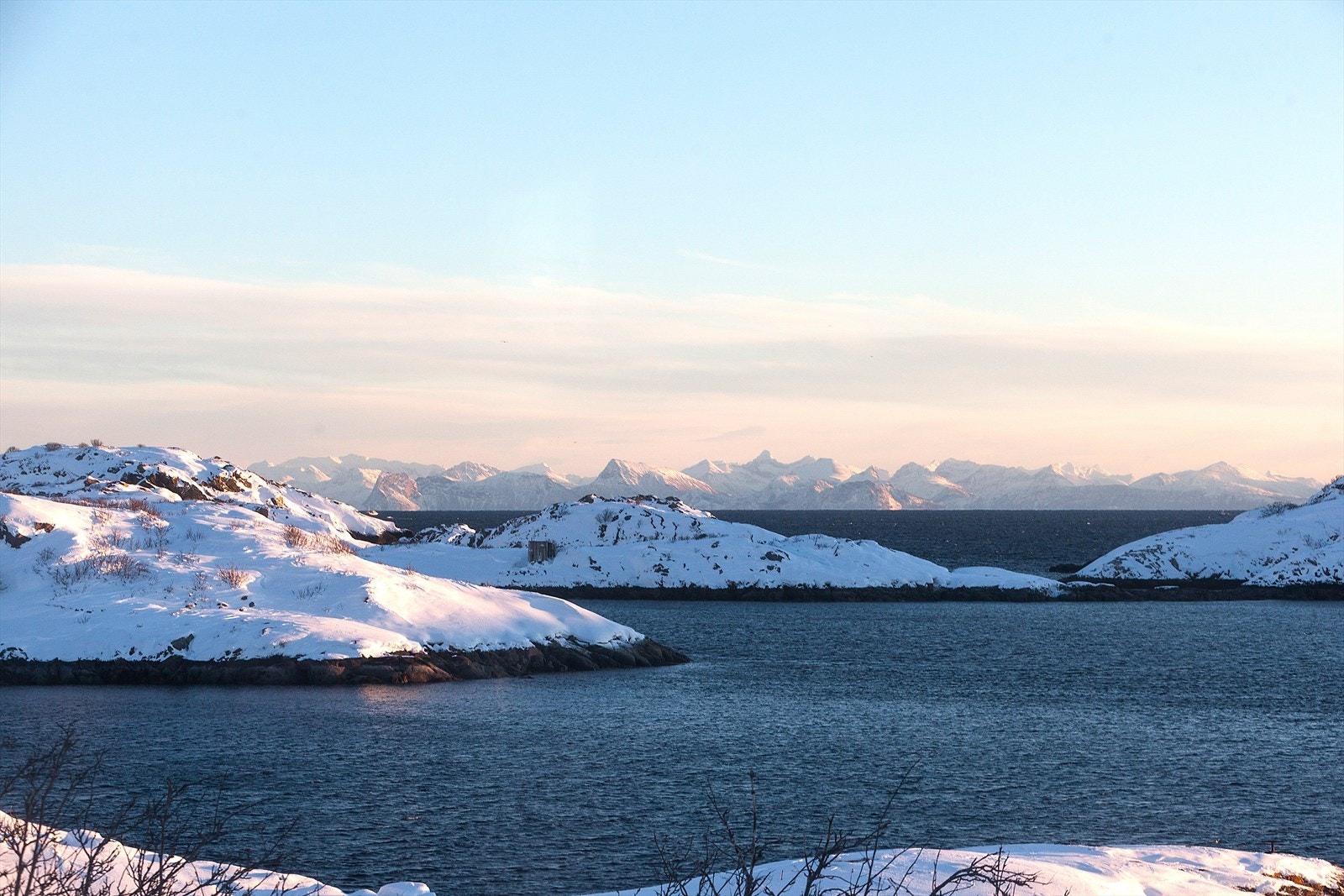 Vinterstemning Galleribilde