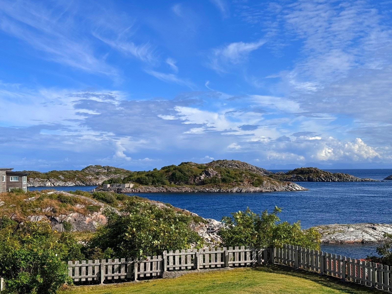 Vakker utsikt og gode solforhold Galleribilde