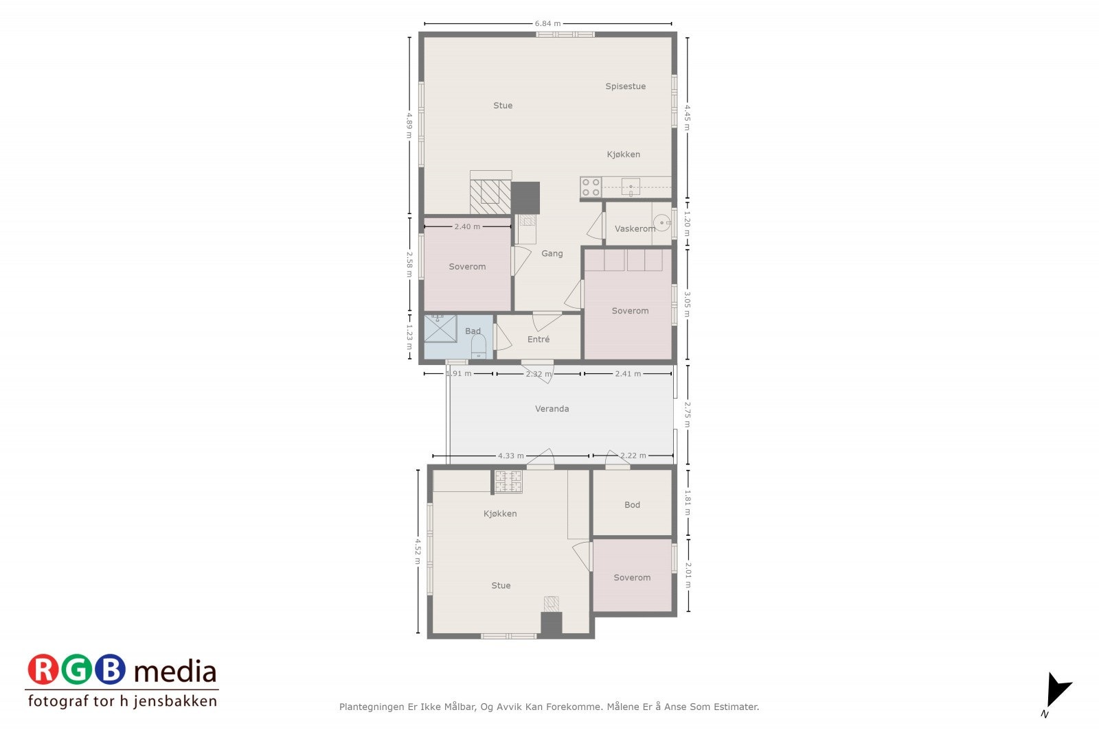 Planskisse Galleribilde