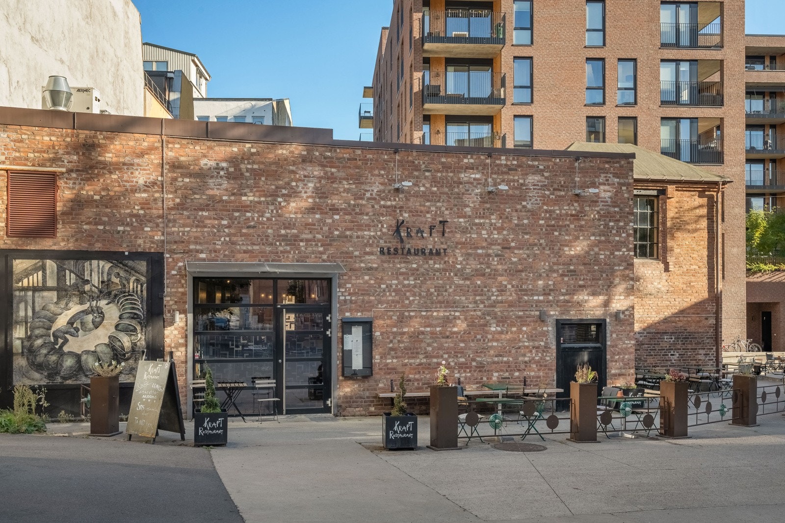 Kraft Restaurant i Kværnerbyen. Galleribilde