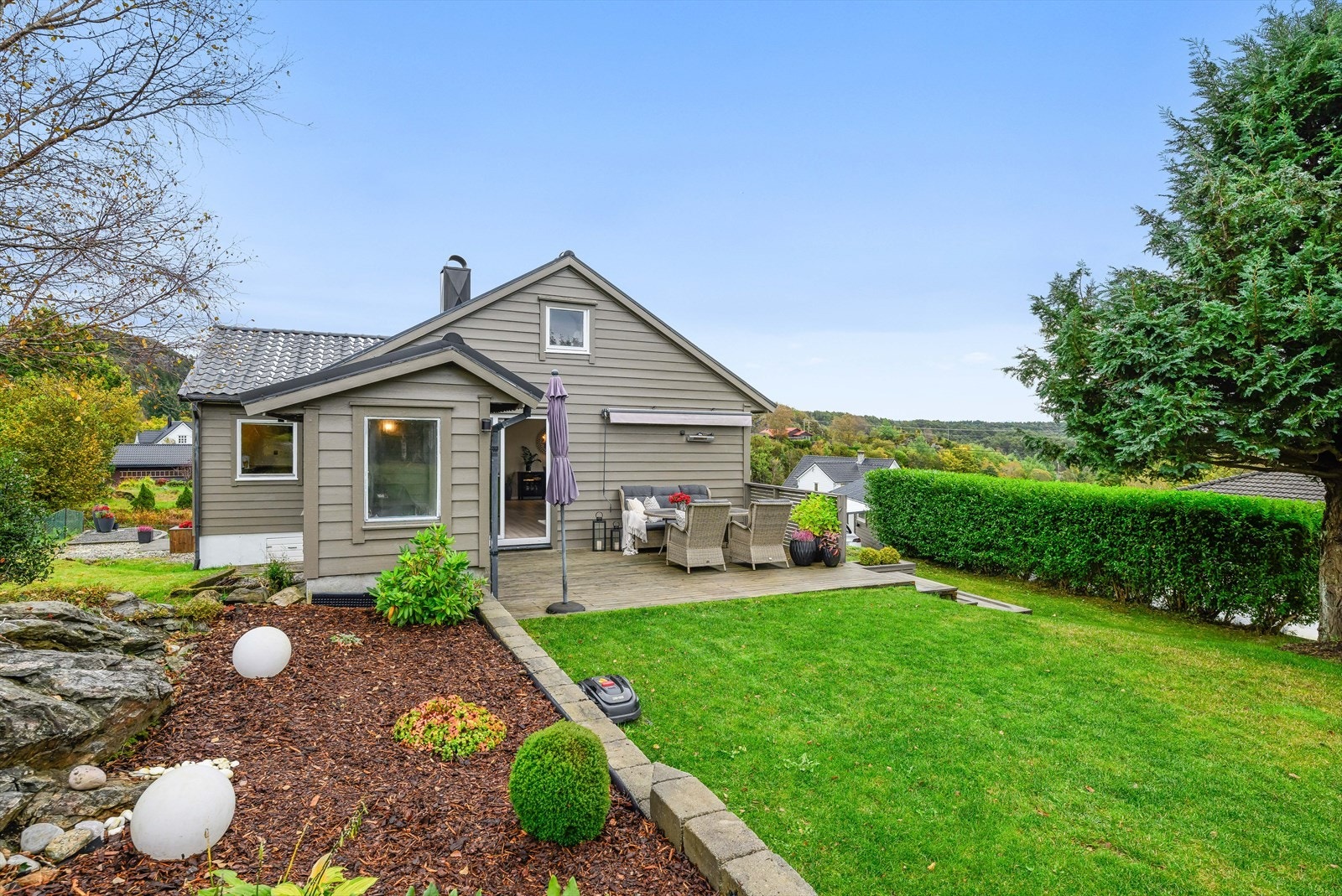 Her kan fine vår- og sommerdager nytes. Galleribilde