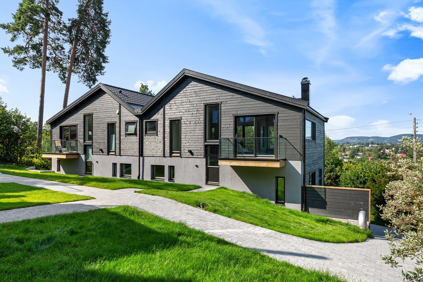 Boligene er tegnet av anerkjente Crux Arkitekter. Galleribilde