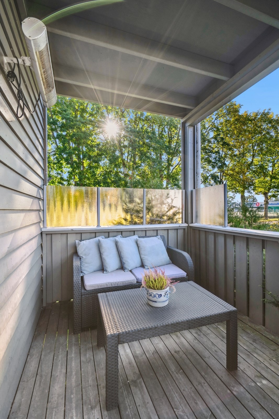 Her kan du nyte både solrike og regnfulle dager Galleribilde