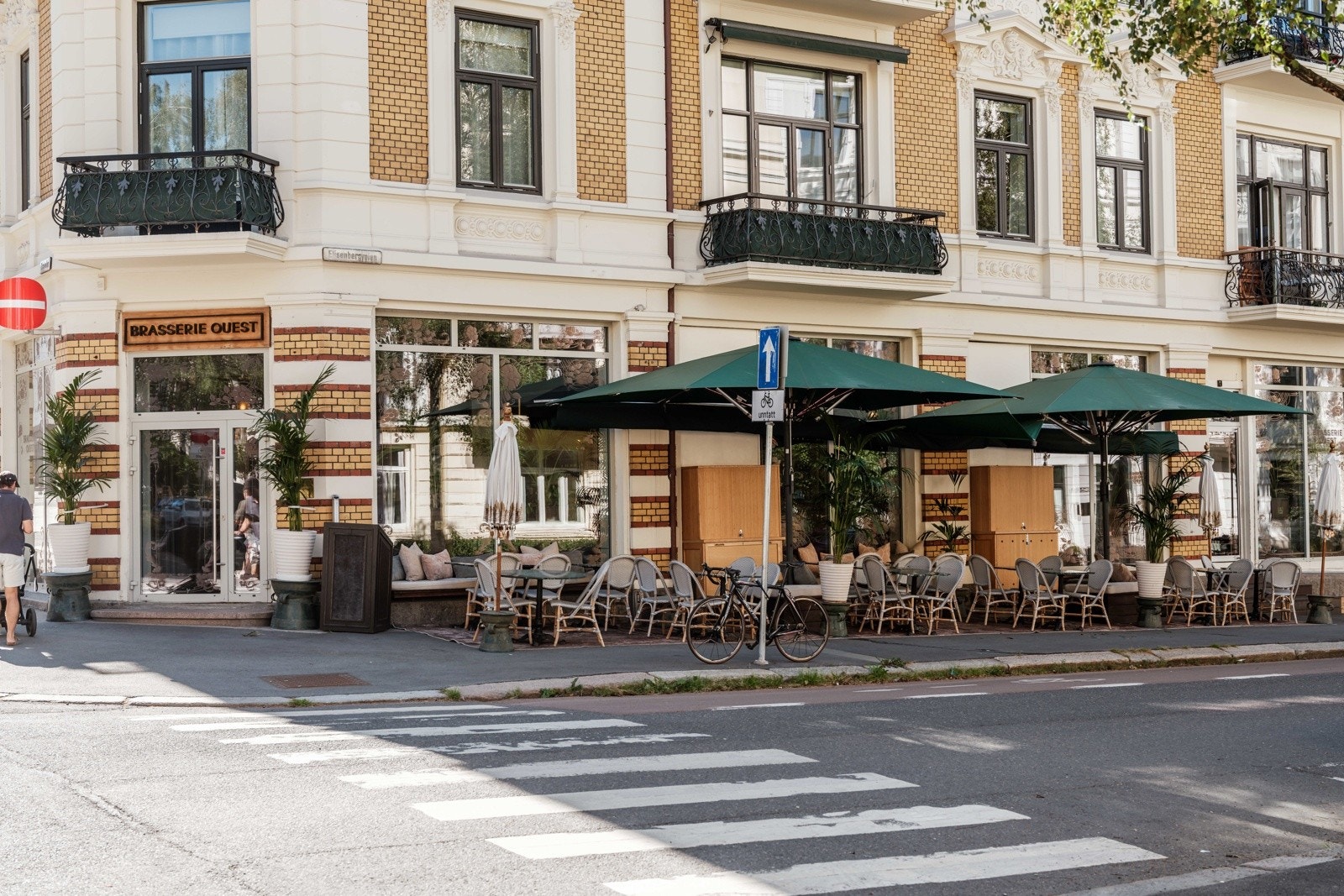 Nærområdet har masse å by på, Brasserie Ouest Galleribilde