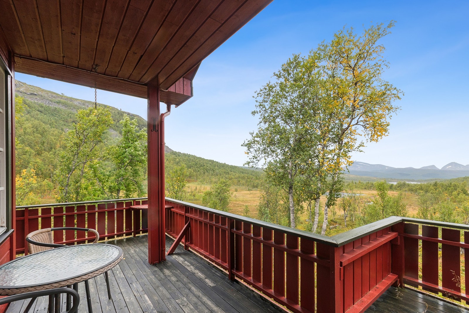 Her kan man sitte å nyte utsikten uten noen gjenboere. Galleribilde