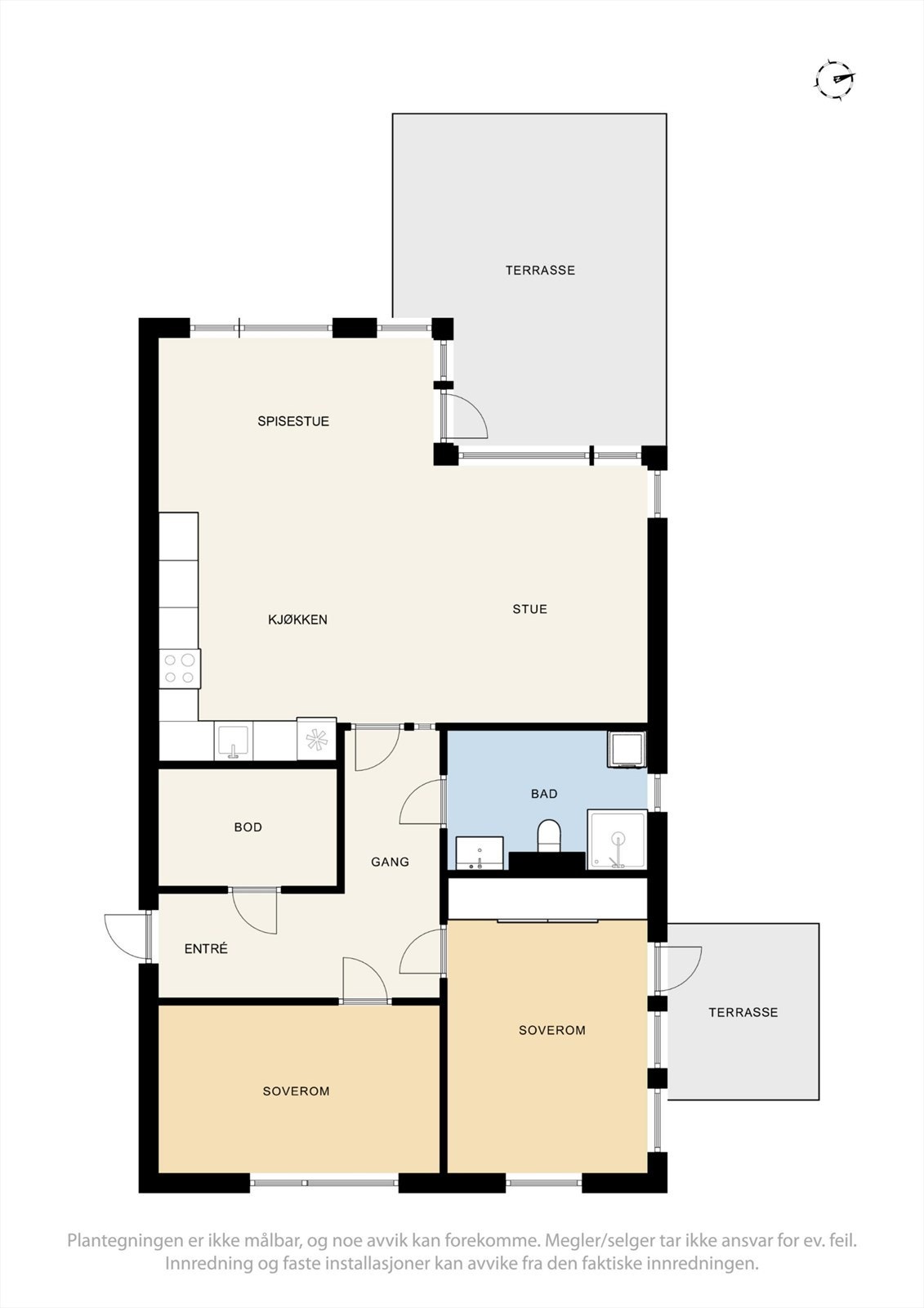 Plantegning. Galleribilde