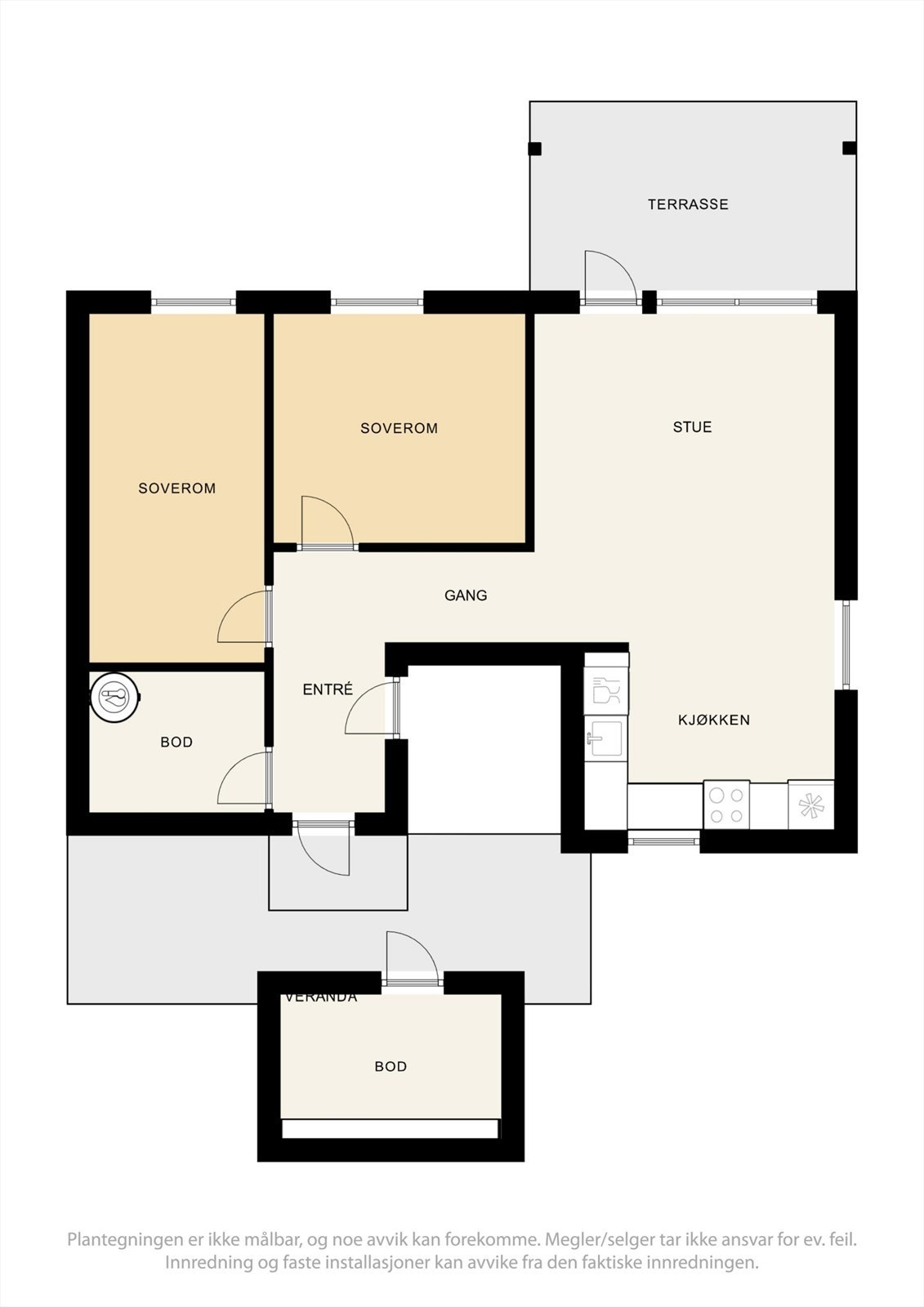 Plantegning. Galleribilde