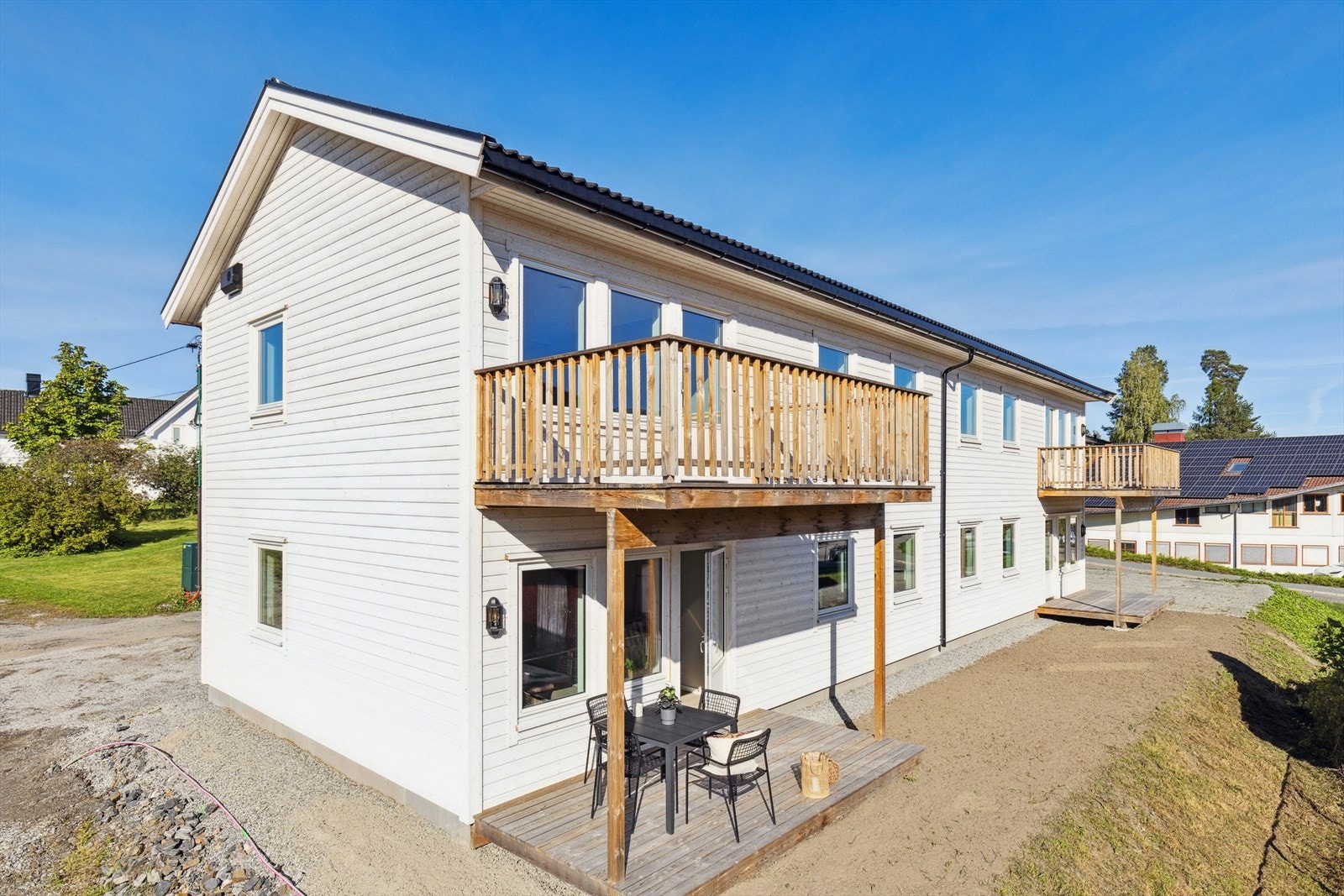 Sameiet består av fire leiligheter. Galleribilde