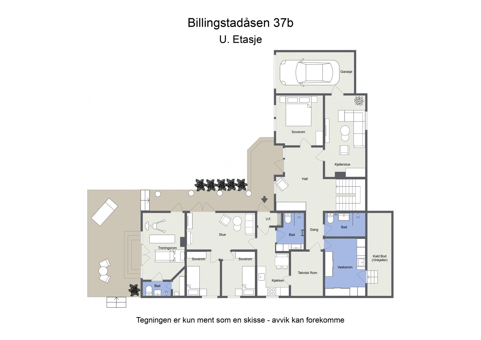 Underetasjen. Galleribilde