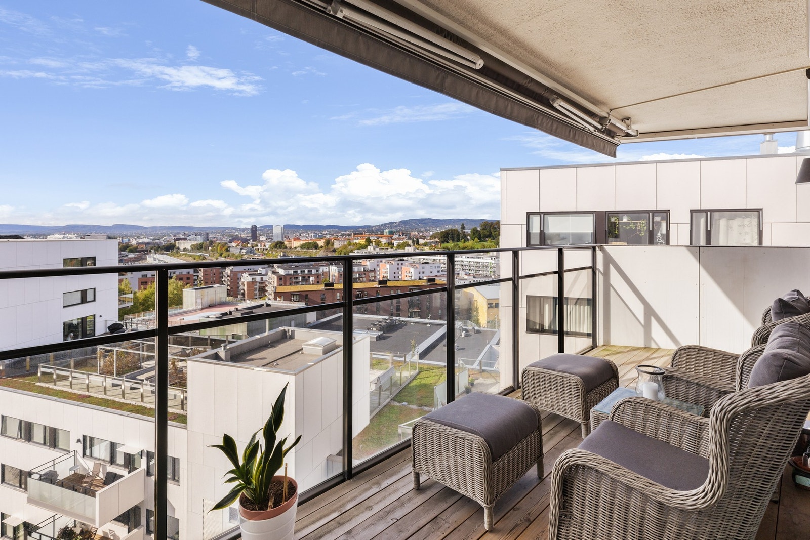 Elektronisk markise Galleribilde