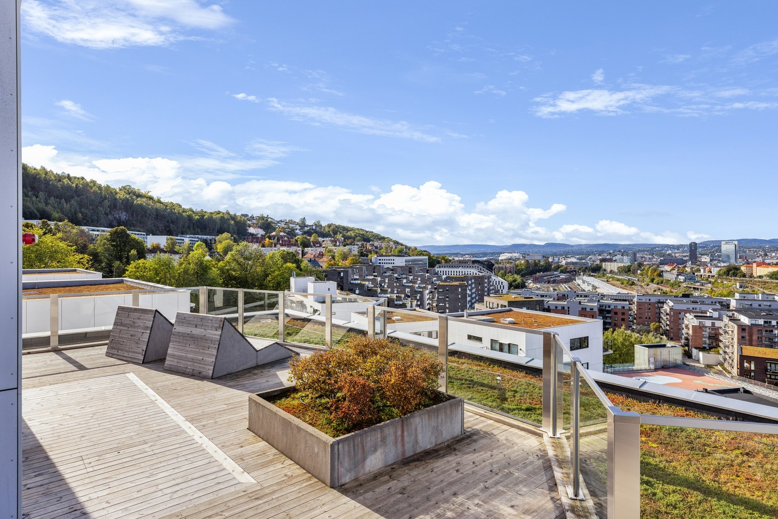 Felles areal med takterrasse Galleribilde