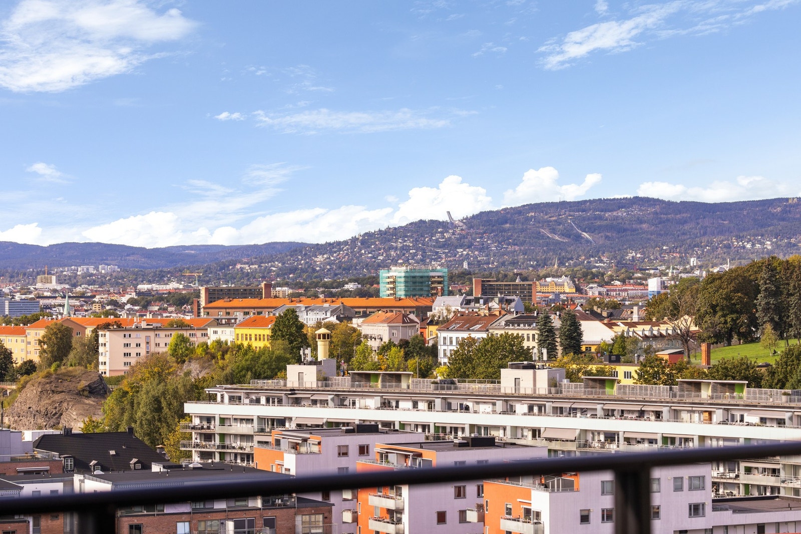 Utsikt til Holmenkollen Galleribilde