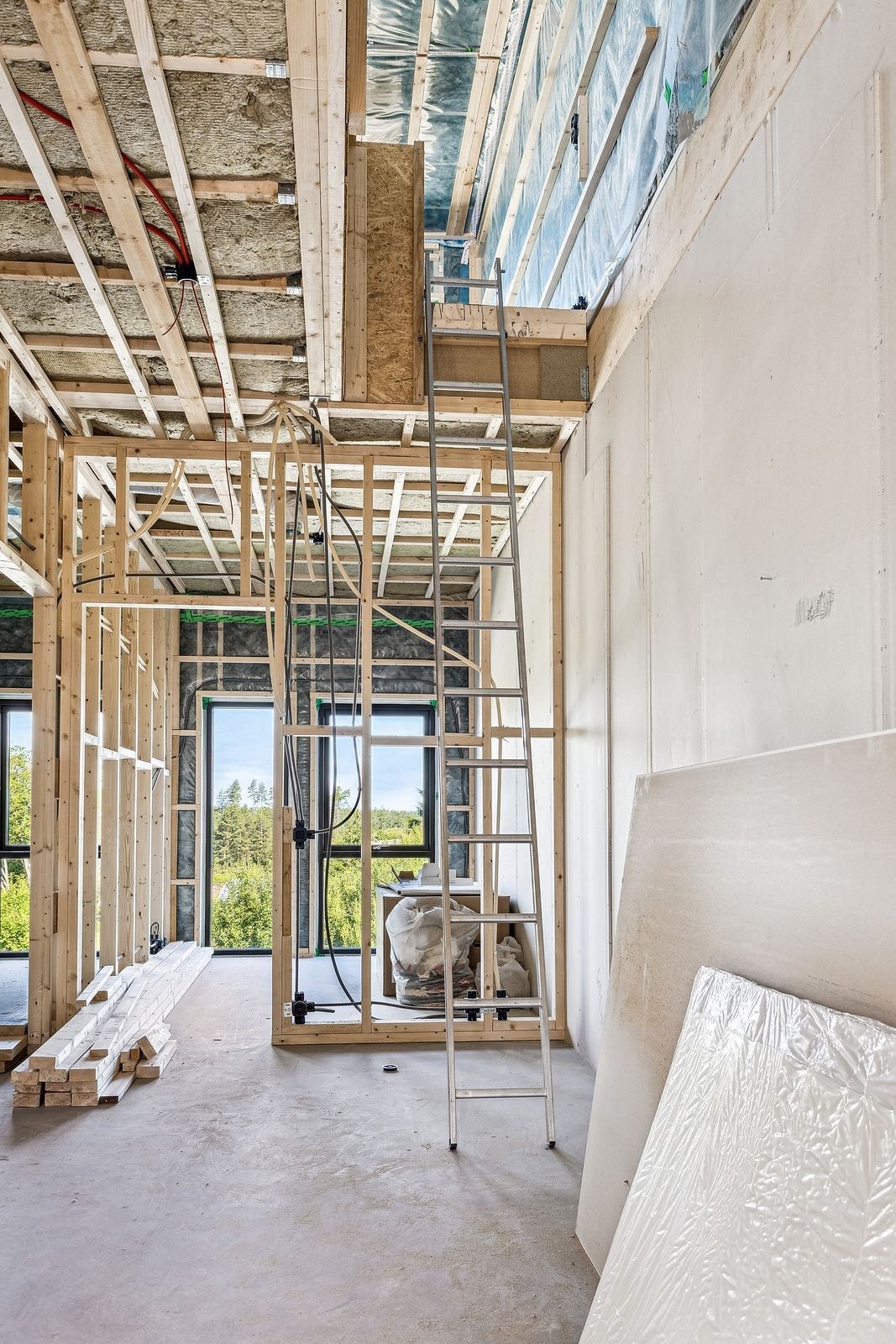 Her kommer trappen opp til 3. etg. Galleribilde