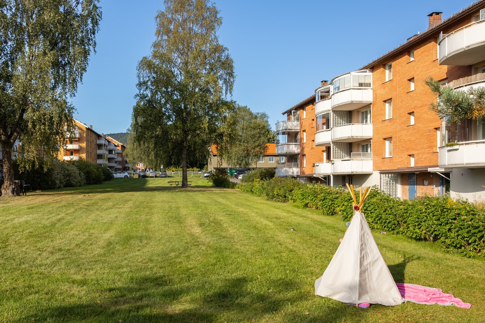Borettslaget har flotte fellesområder. Galleribilde