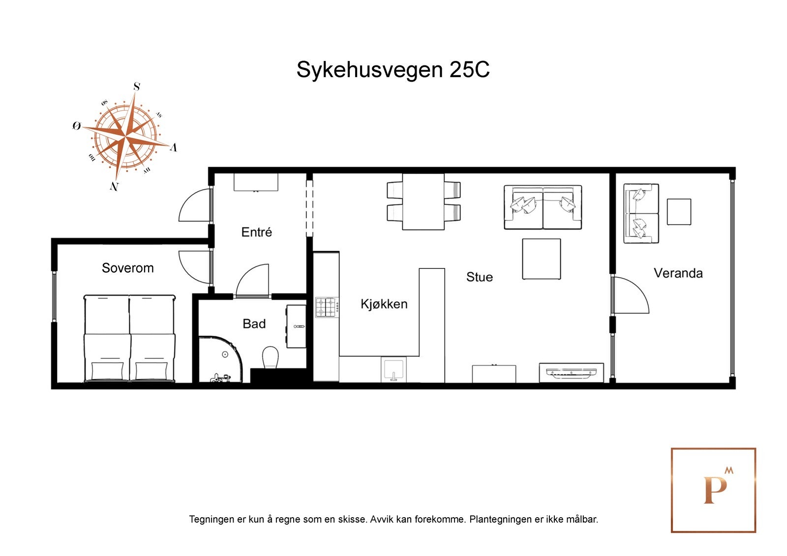 Plantegning Galleribilde