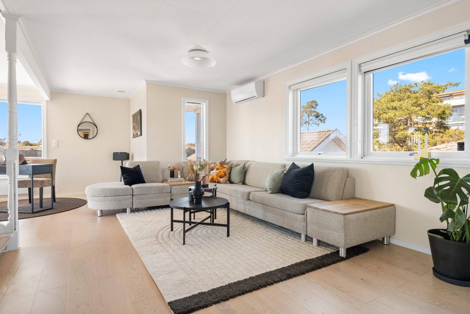 Stue i nordvest passer perfekt til TV-stue Galleribilde