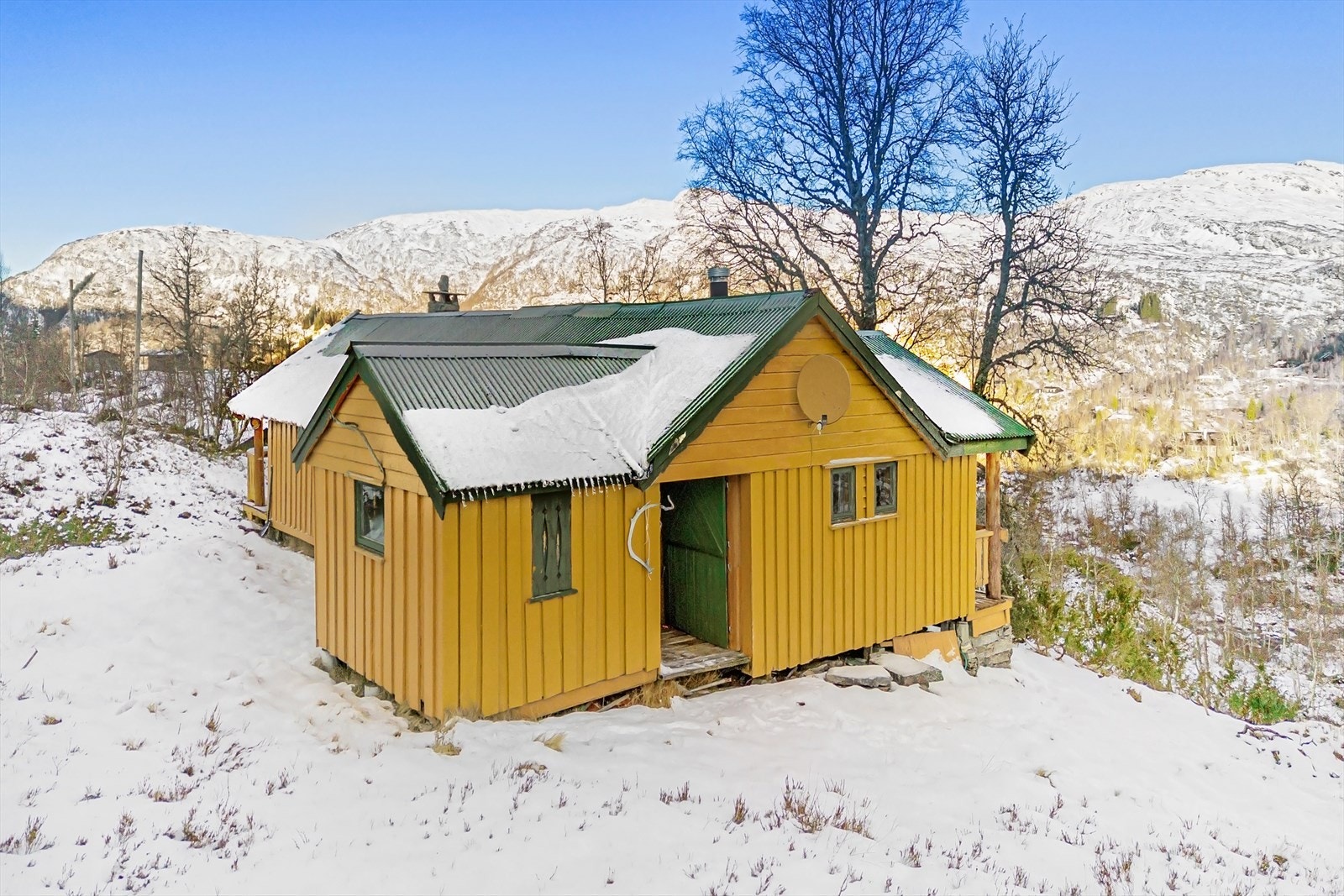 Parabol montert på veggen Galleribilde
