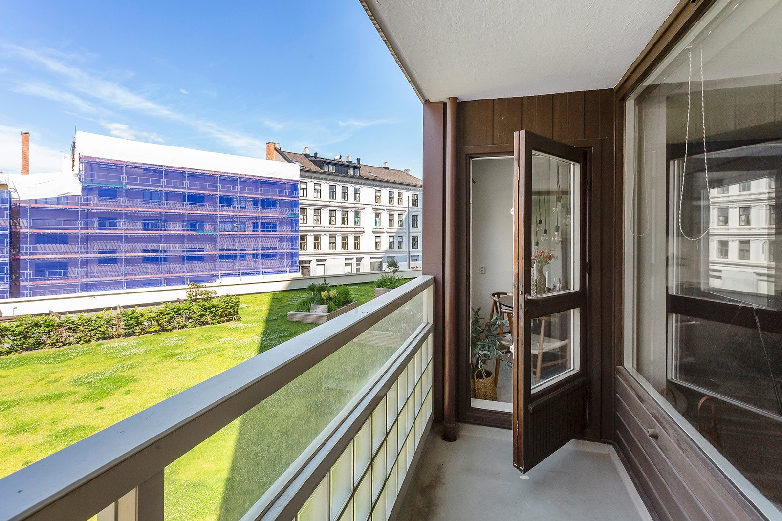 Balkong ca 4 kvm Galleribilde