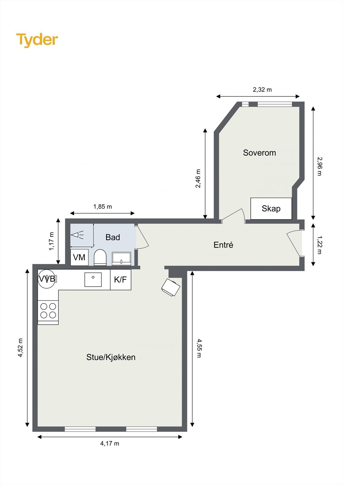 Planløsning. Galleribilde