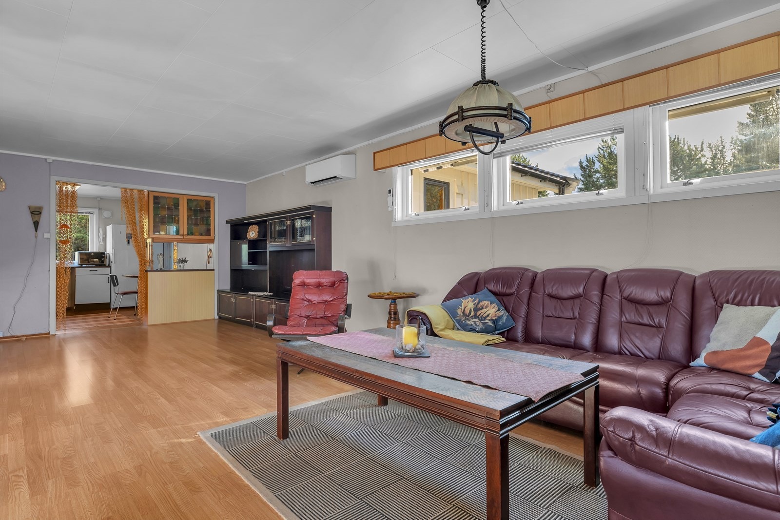 Varmepumpe i stue Galleribilde