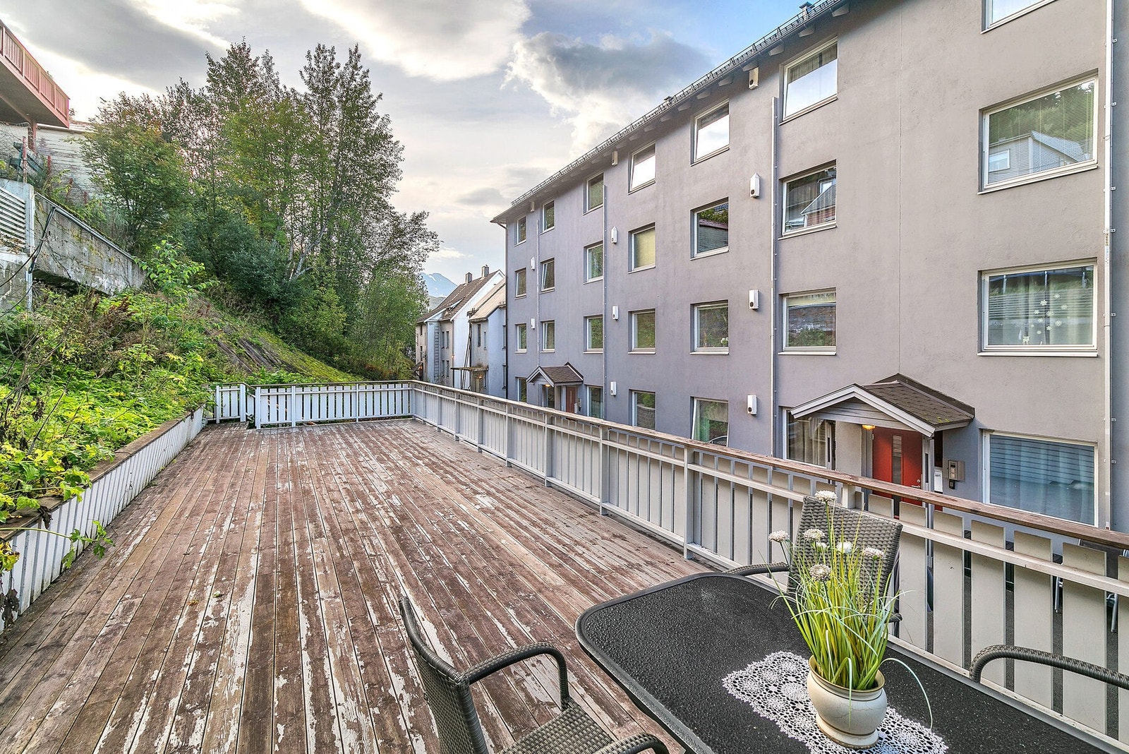 Felles utvendig terrasse Galleribilde