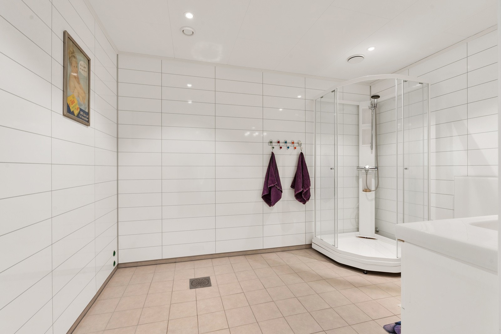 Her er det plass til ulike møblement. Galleribilde