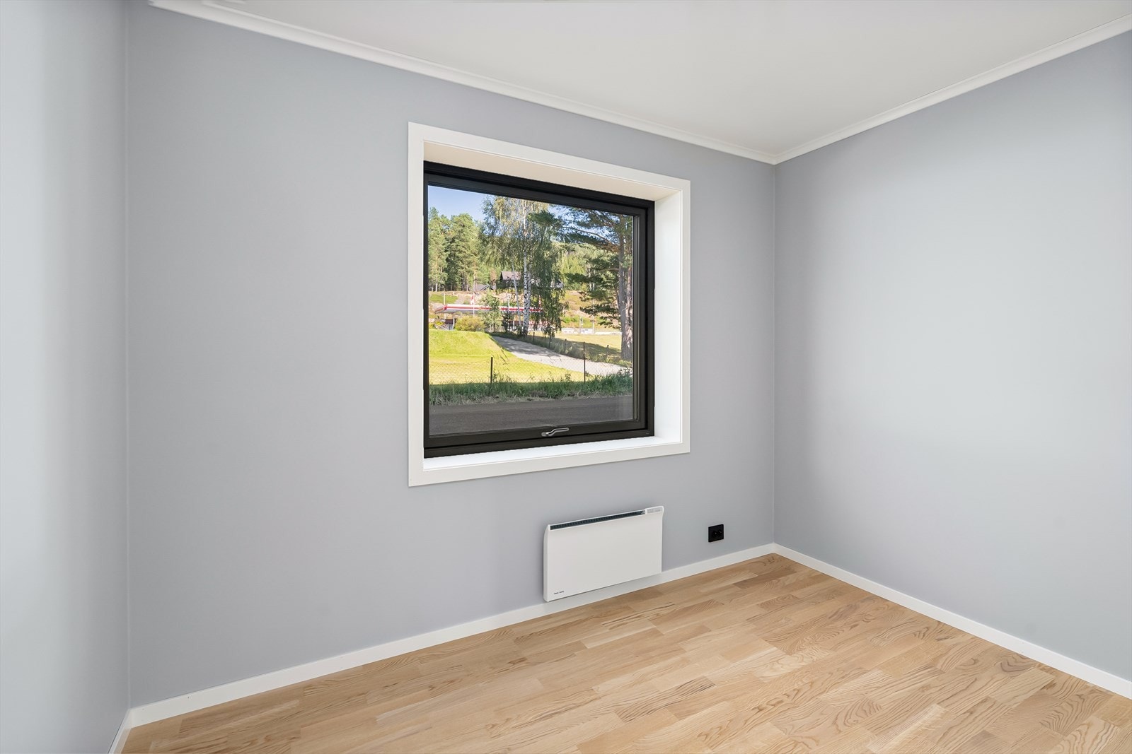 Det tredje soverommet/kontoret er av god størrelse og gir fleksible bruksmuligheter. Galleribilde