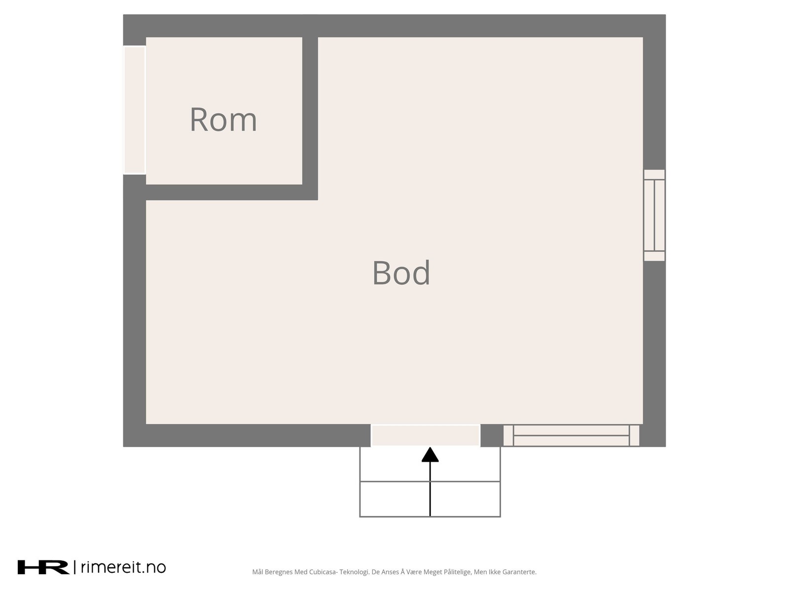 Plantegning, bod og pumperom Galleribilde