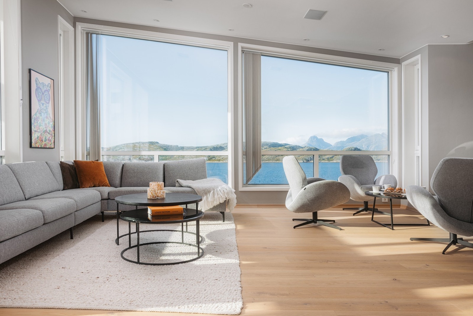 Utsikten er en levende opplevelse gjennom hele året Galleribilde