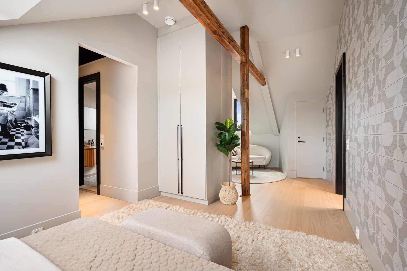 Balansert ventilasjon med kjøling gir mulighet for svale rom også om sommeren. Galleribilde